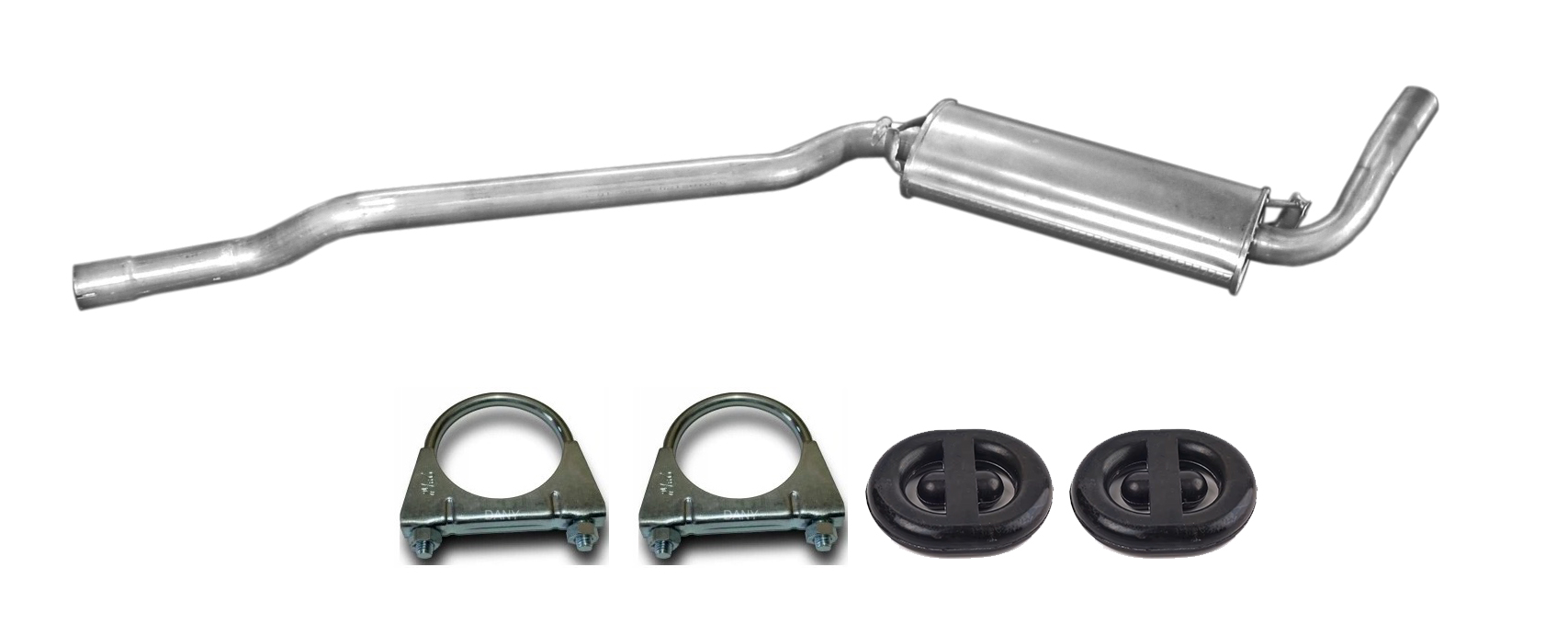 AUDI CABRIO COUPE 1.8 2.0 TŁUMIK ŚRODKOWY