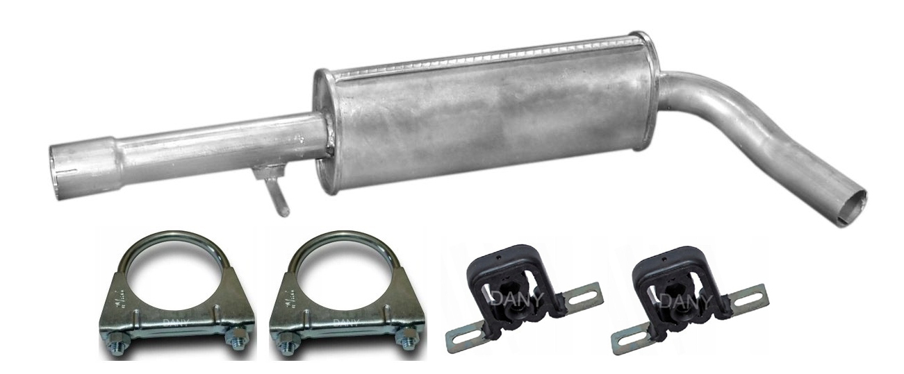 Audi A3 1.8 Turbo Tłumik Środkowy