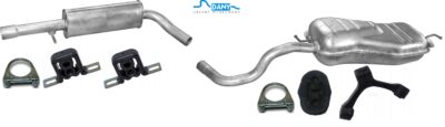 Audi A3 1.8 20v Apg Agn 1996-2003 Tłumik Komplet