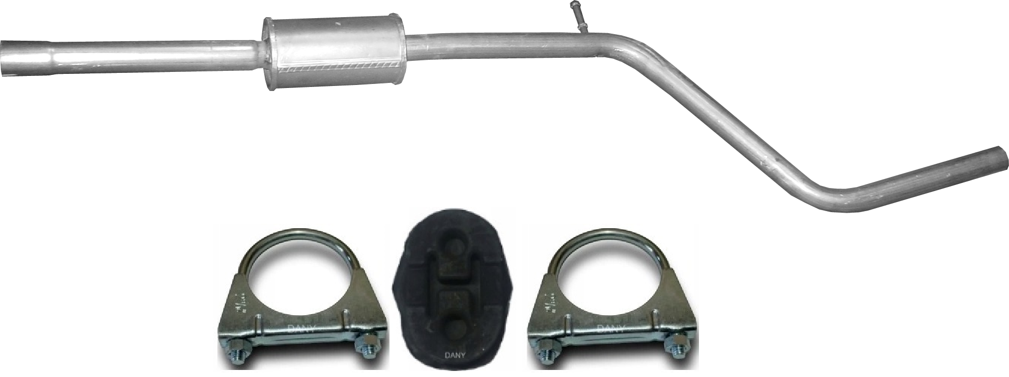 Dacia Sandero 1.2 1.4 1.6 Hi-Flex Bio-Petrol 8V LPG Stepway Tłumik Środkowy