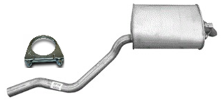 BMW 7 E38 3.0 D SEDAN 1998-2001 TŁUMIK KOŃCOWY PRAWY