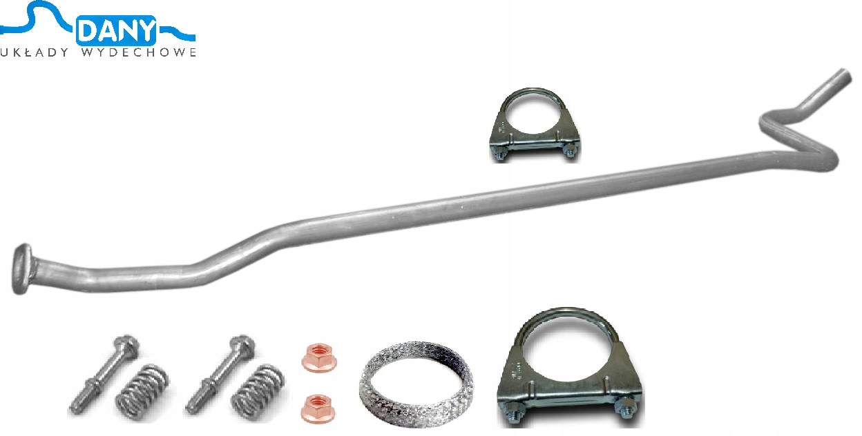 Citroen C2 C3 1.1 2002-8/05 Tłumik Rura Środkowa