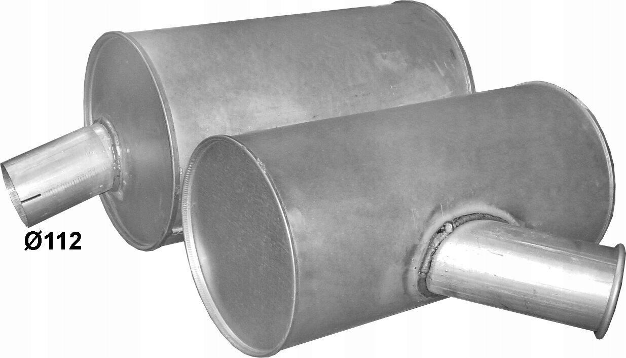 Iveco Eurotrakker 13,8 190 E31 E37 E42 Tłumik