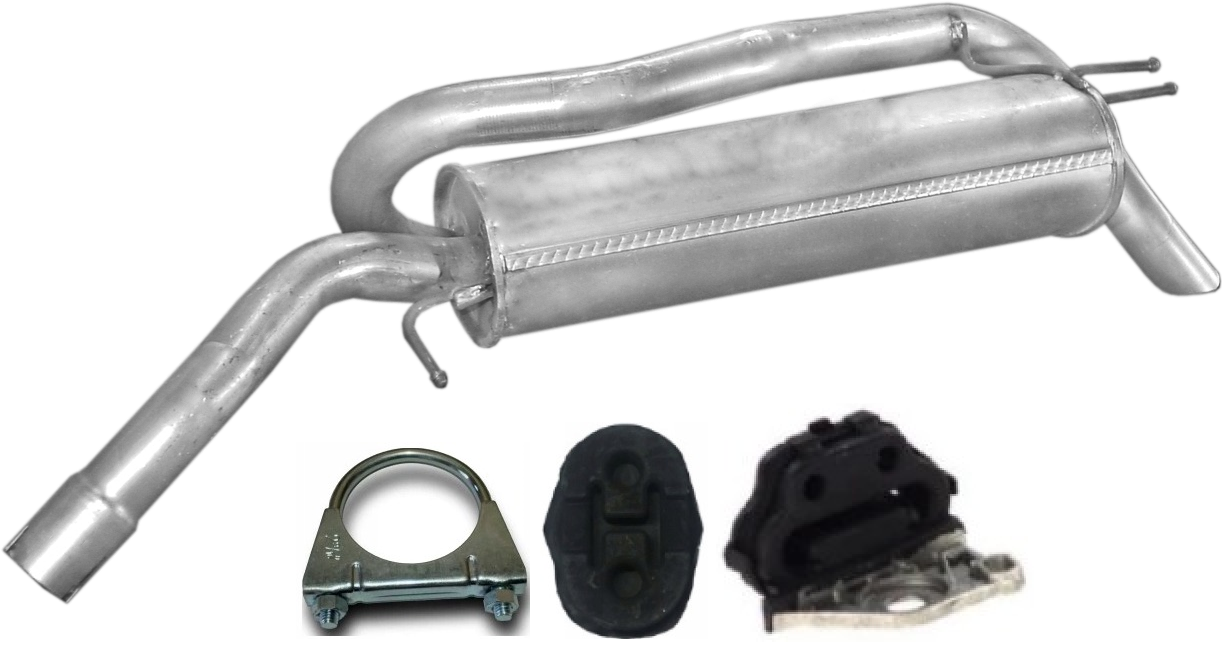 Fiat Stilo  2.4 20V 125kW 170HP 2001-0/00   Tłumik Końcowy