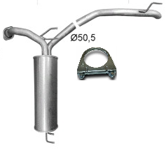 HONDA CIVIC IX 1.8i VTEC KOMBI 2012-2016 TŁUMIK KOŃCOWY