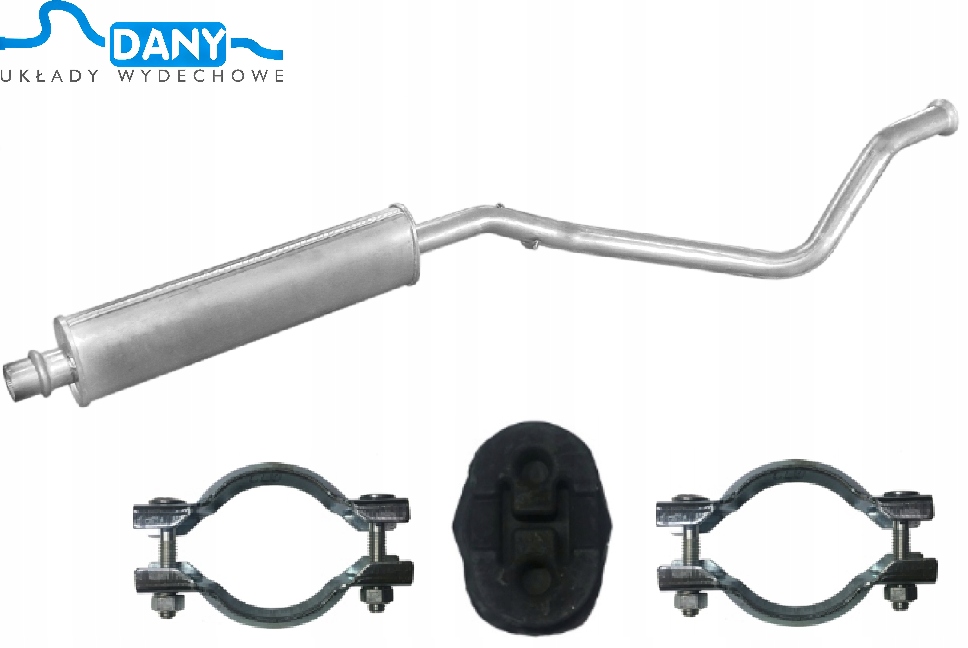 Citroen C 4 2.0 2004 – 7/2007 Tłumik Środkowy