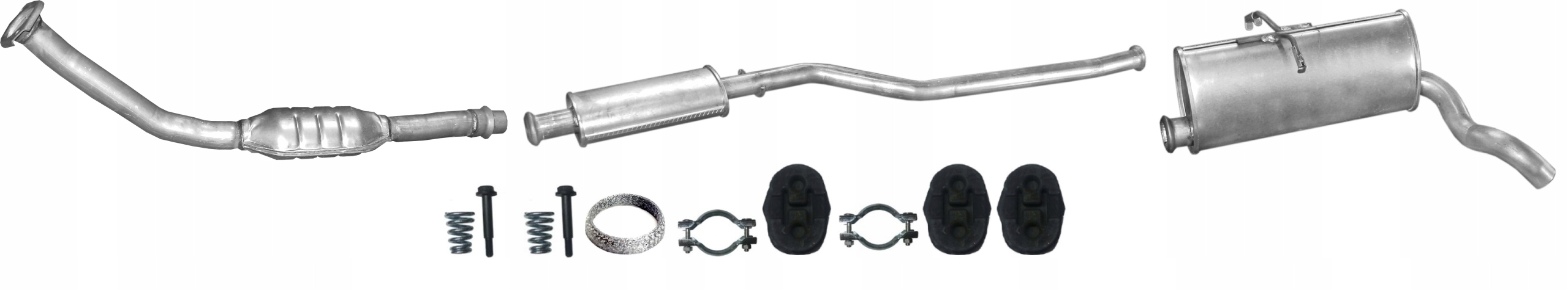 Citroen Berlingo Peugeot Partner 2.0 Hdi Tłumik Komplet