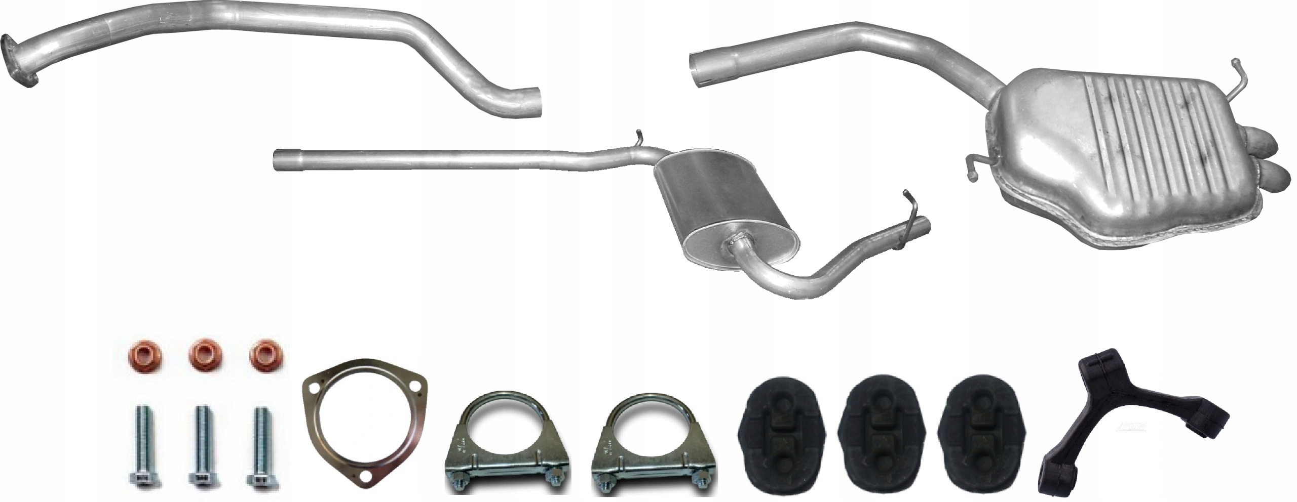 Audi A4 B6 1.9 Tdi 2000-12/2004 Tłumik Komplet