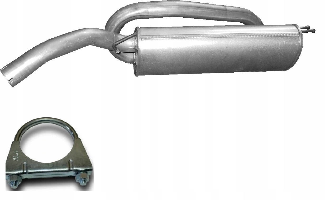 Fiat Bravo Ii 1.4 2007- Tłumik Końcowy