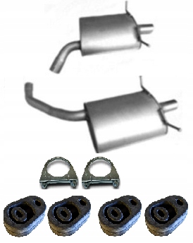 Chrysler Pacyfica 4.0 V6 Sohc Tłumik Końcowy