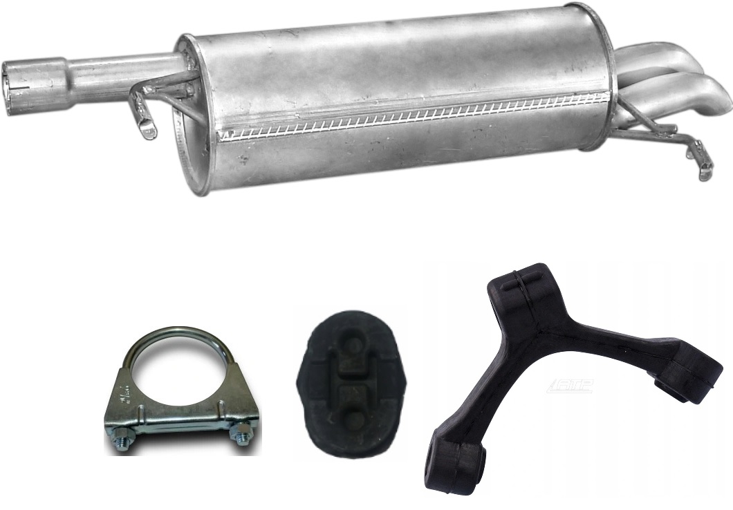 Audi A6 1.8 20v Turbo 1997-5/2001 Tłumik Końcowy