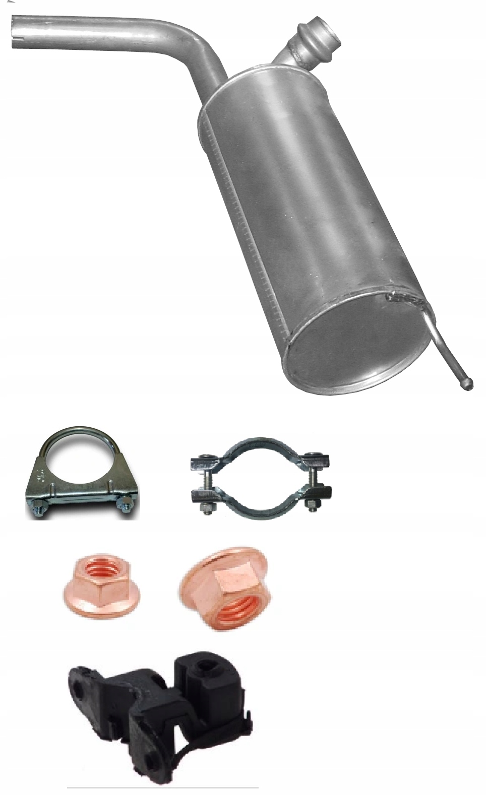 Citroen Jumpy Ii 2.0 Hdi 2007-00 Tłumik Końcowy