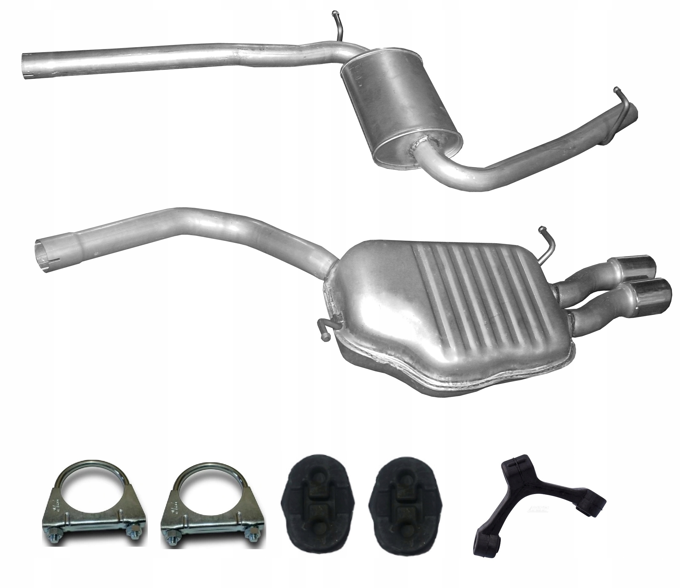 Audi A4 1.9 D 2.0 D 2004-6/08 Tłumik Komplet Układ