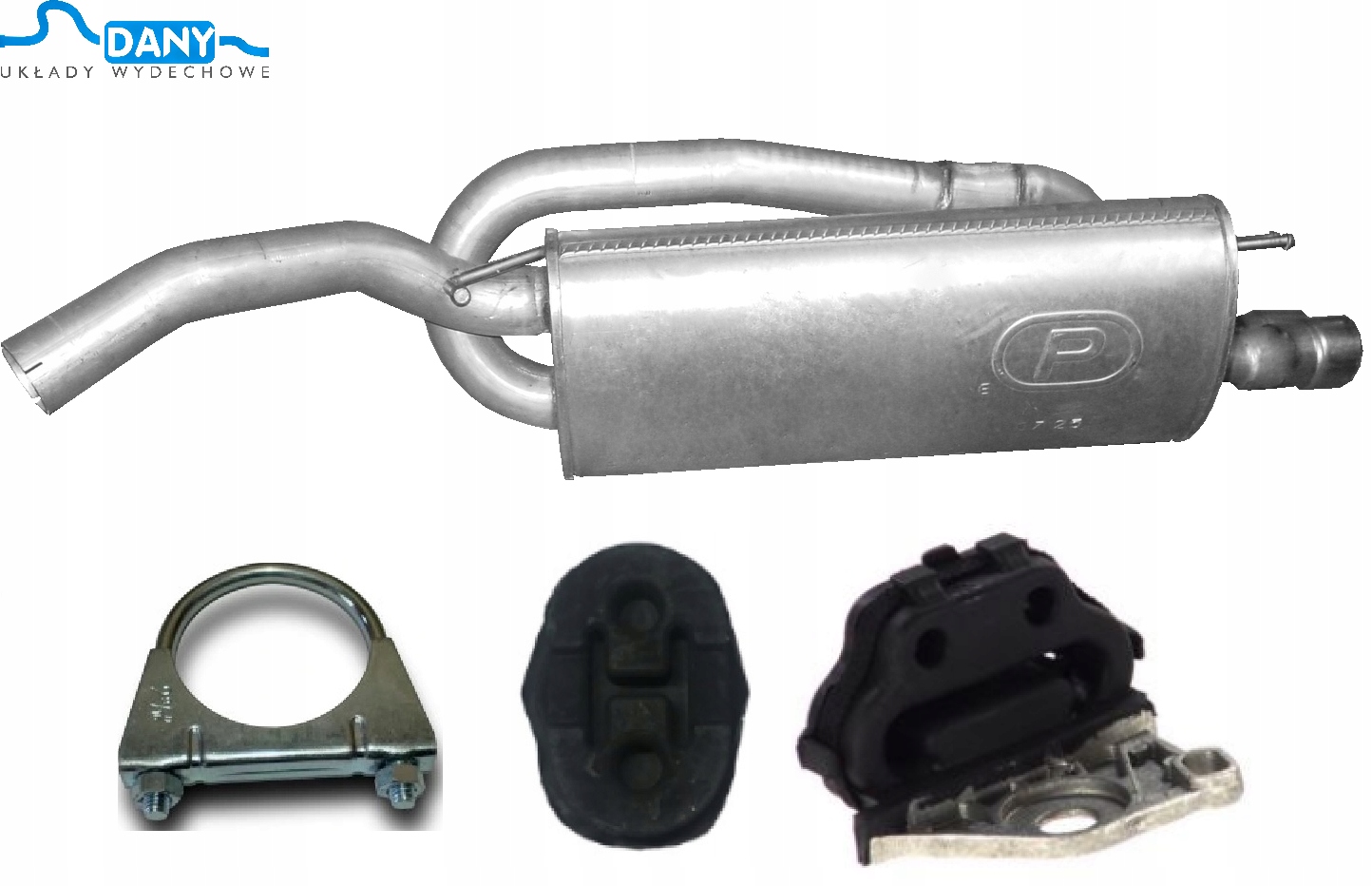 Fiat Stilo 1.9 Jtd 2001-0/0 Tłumik Końcowy