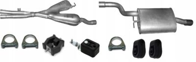 Bmw 5 E39 3.0 530i 2000 – 7/2003 Tłumik Komplet