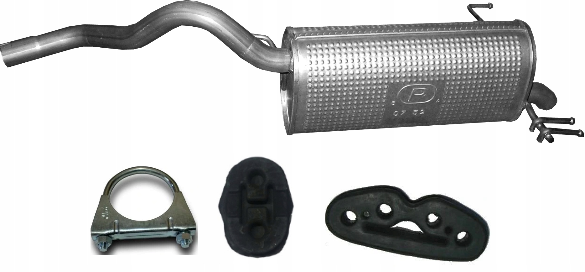 Fiat Doblo 1.4 Od 2010 -8/2015 Tłumik Końcowy