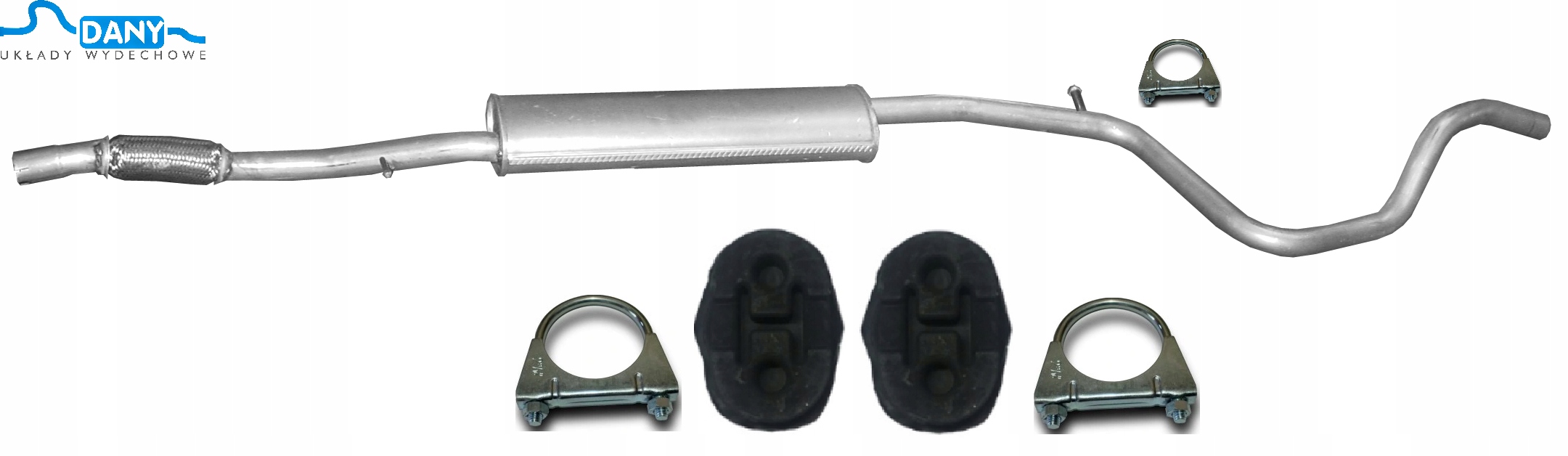 Fiat Fiorino Ii 1.3 Jtd 2008-0/0 Tłumik Środkowy