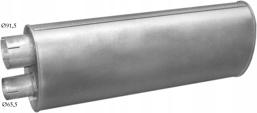 Man M2000l L2000 Tłumik Końcowy