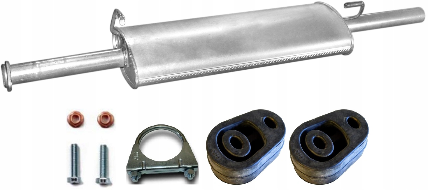 Ford Transit 2.5 D Turbo Tłumik Środkowy