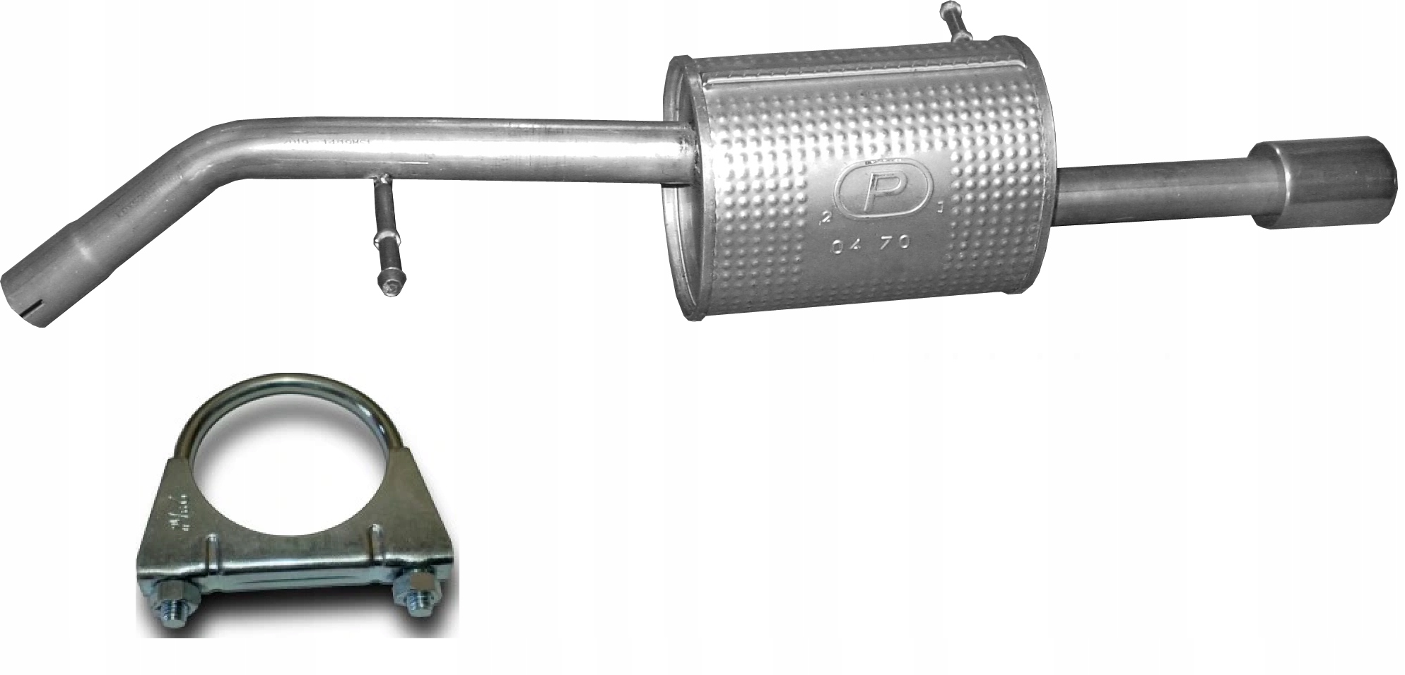 Citroen C3 1.4 E-Hdi + Hdi Od 2010 Tłumik Końcowy