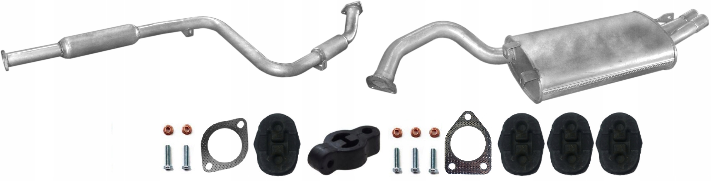 Chrysler Sebring 2.5 1995-2000 Tłumik Komplet