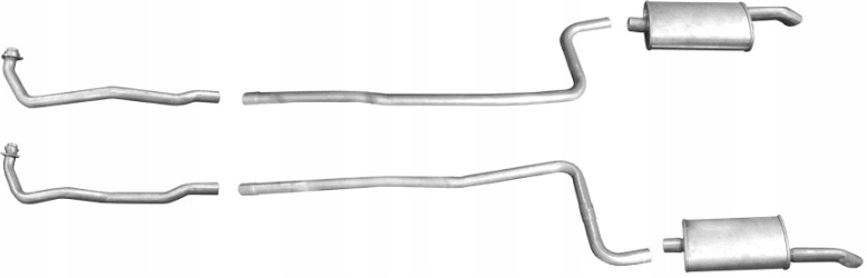 Chevrolet Corvette 5.7 Tłumik Komplet