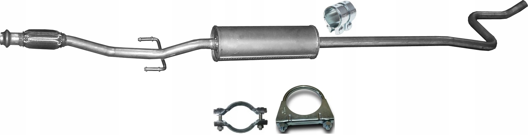 Citroen C-Elysee 1.2 Vti Tłumik Środkowy