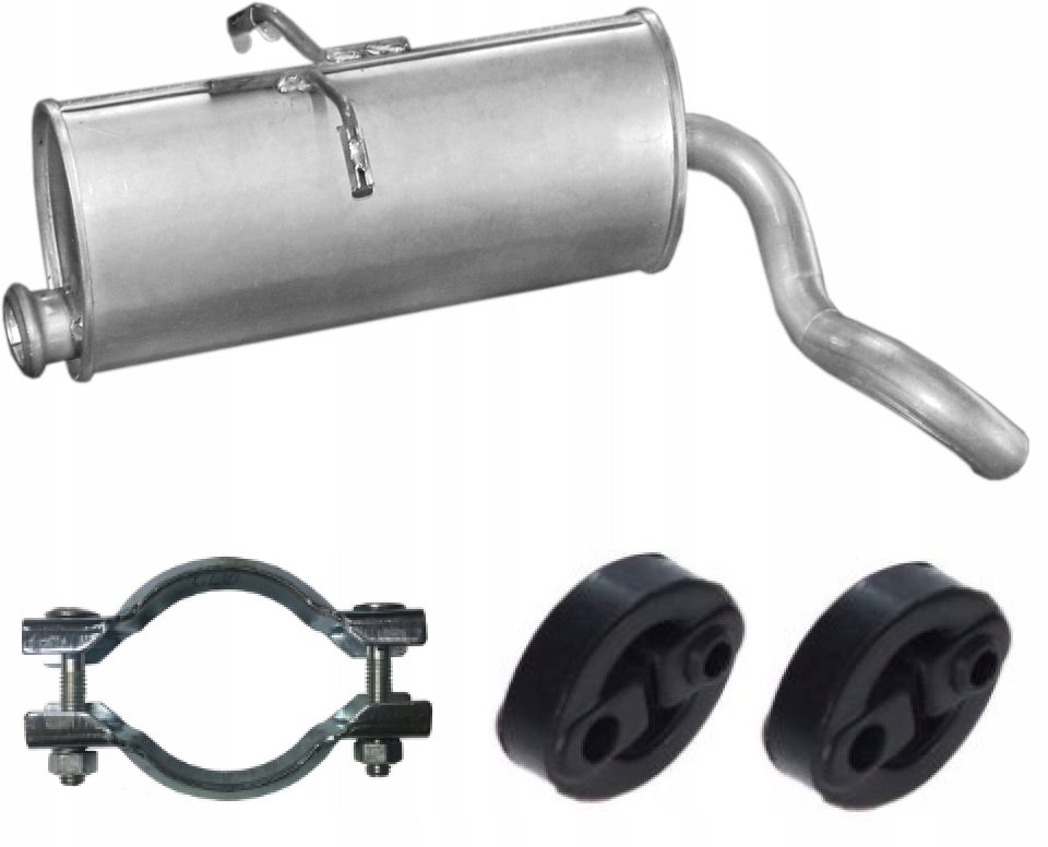 Citroen Berlingo Peugeot Partner Tłumik Końcowy