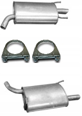 Lexus Gs 300 3.0 2005-04/2010 Tłumik Końcowy