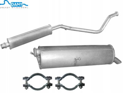 Citroen C 4 2.0 16v 2004-7/2007 Tłumik Komplet