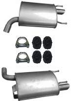 Lexus Is 250 2.5 2005-0/0 Tłumik Końcowy