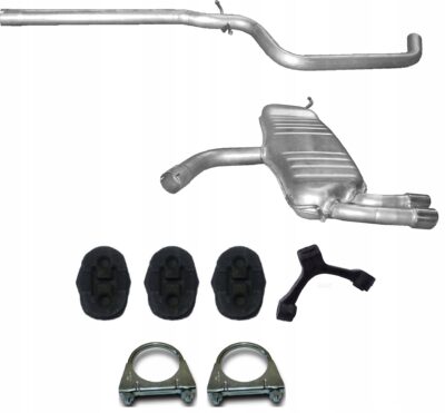 Audi A3 2.0 D 2005-6/08 Tłumik Komplet Układ