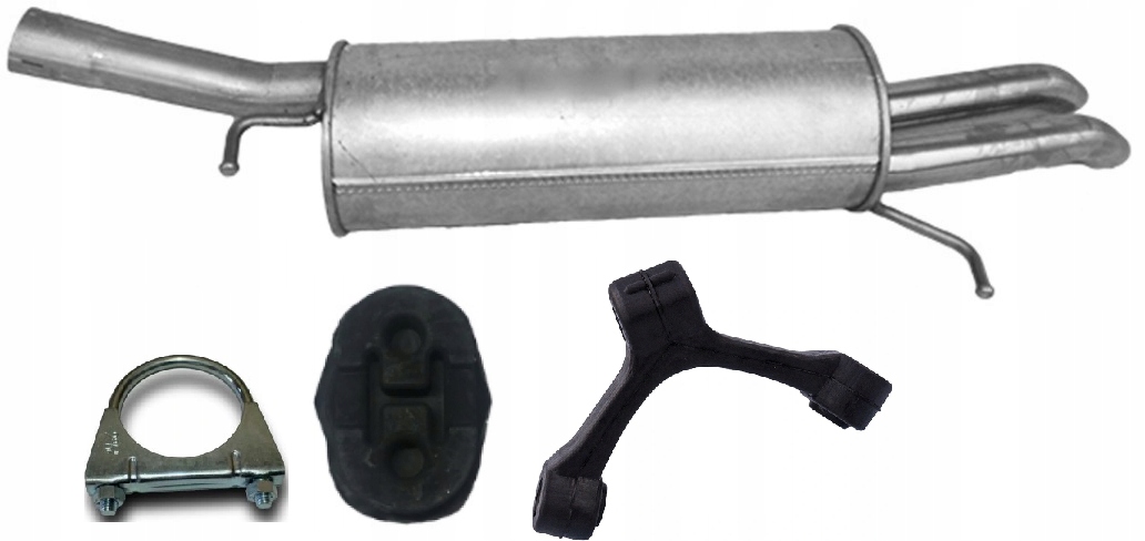 Audi A6 2.4 2.8 1997-5/2001tłumik Końcowy