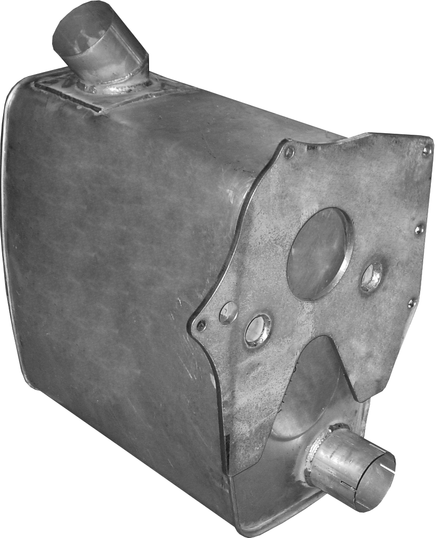 Man Tga 12.8  Samochód Skrzyniowy/Ciągnik Siodłowy Tłumik