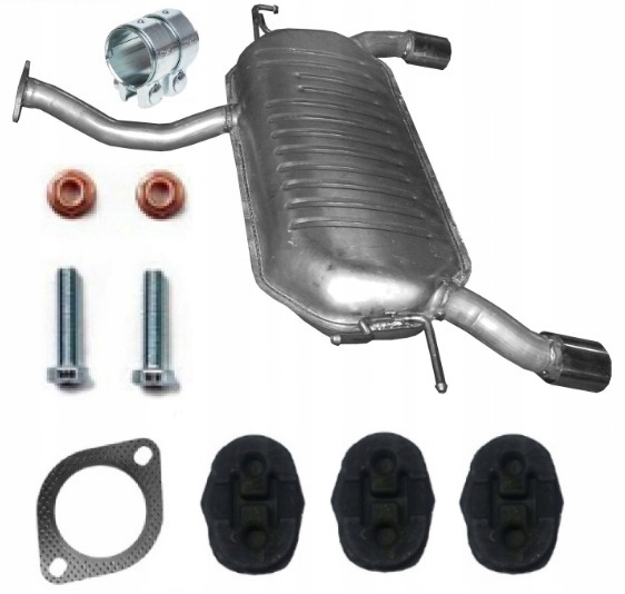 Hyundai Tucson 2.0 4×4 2004 -3/2010 Tłumik Końcowy