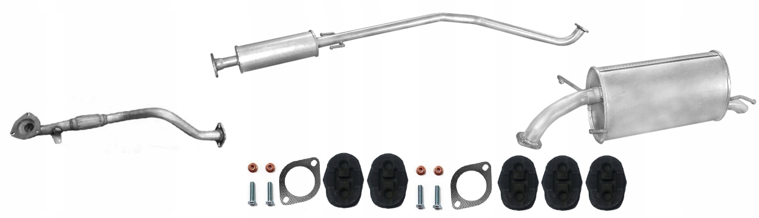 Chevrolet Aveo 1.2 2008-0/0 Tłumik Komplet