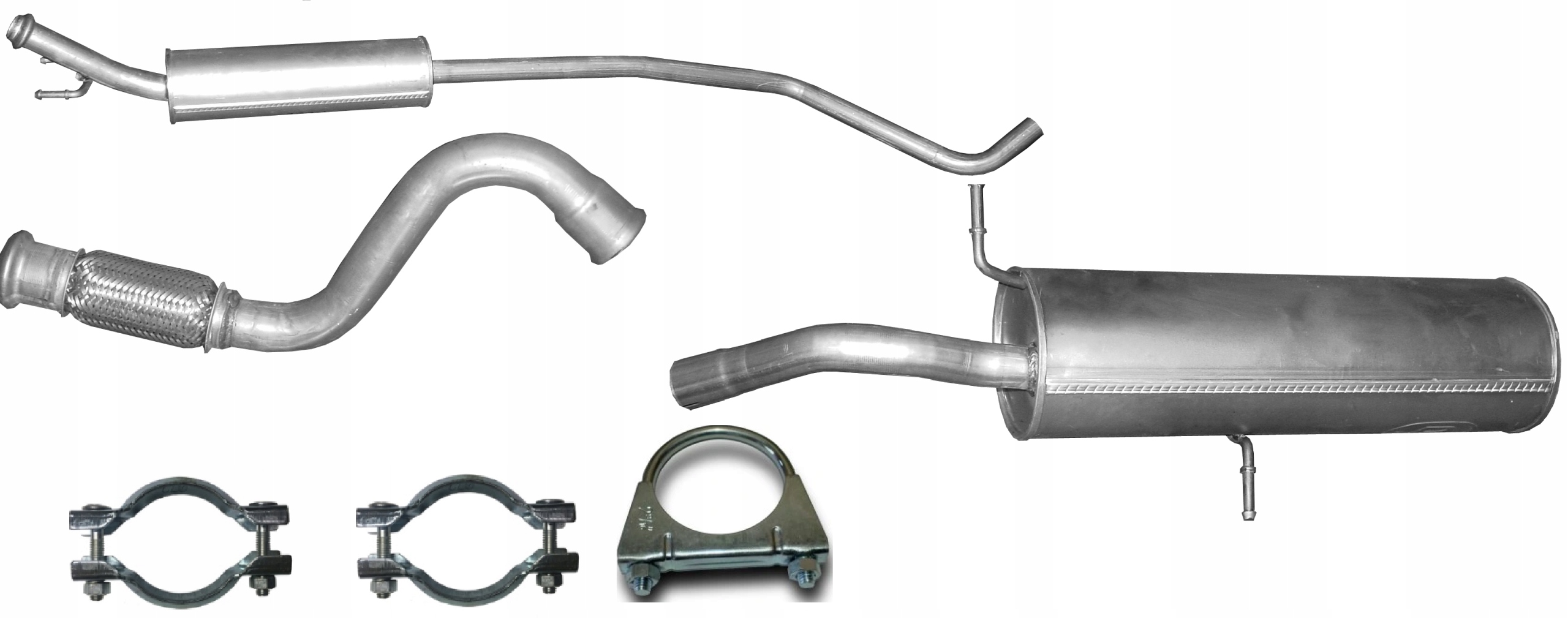 Citroen C4 1.2 1.6 2010 – Tłumik Komplet Układ