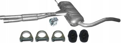 Audi A6 2.4 2.8 2.7 T Tłumik Środkowy