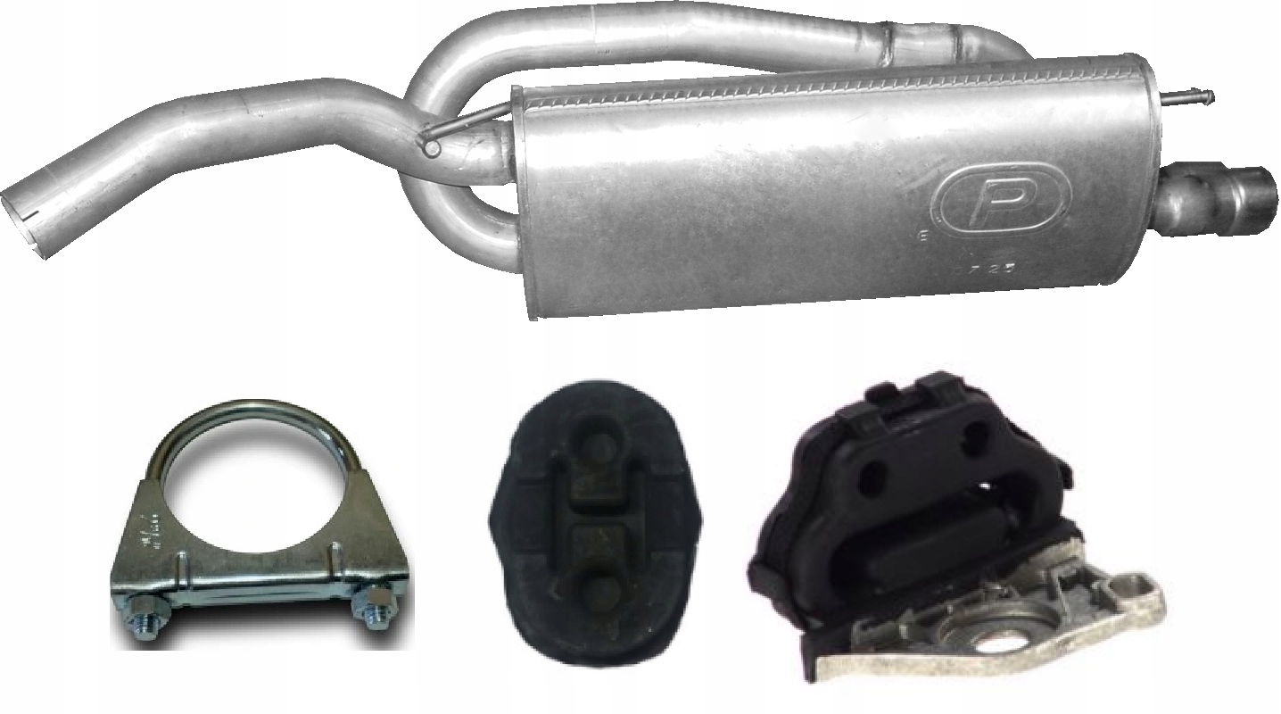 Fiat Bravo Ii 1.4 1.6 Mjtd Sport 2007- Tłumik