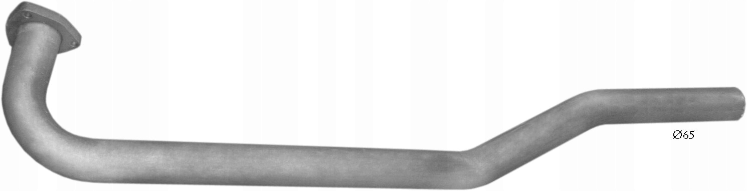 Man L 2000 M 2000 L Tłumik Rura Kolektorowa