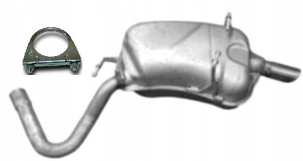 Jeep Chrysler Journey 2.0 Crd 2wd Tłumik Końcowy