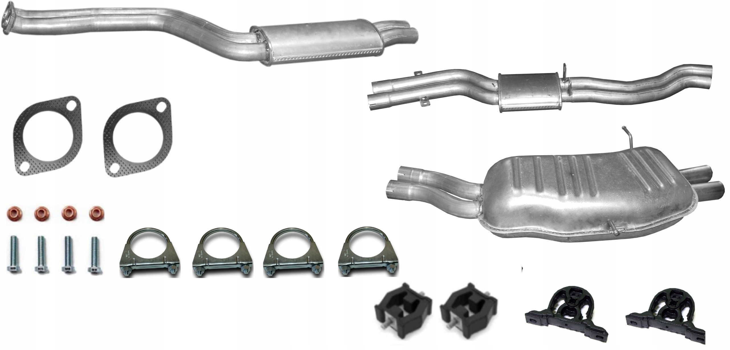 Bmw 3 E46 2.2 2.5 3.0 1998 – Tłumik Komplet Układ