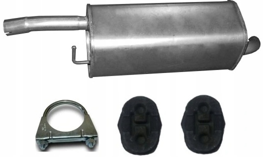 Ford Ecosport Ii 1.0 Turbo 2013-2017 Tłumik Końcowy