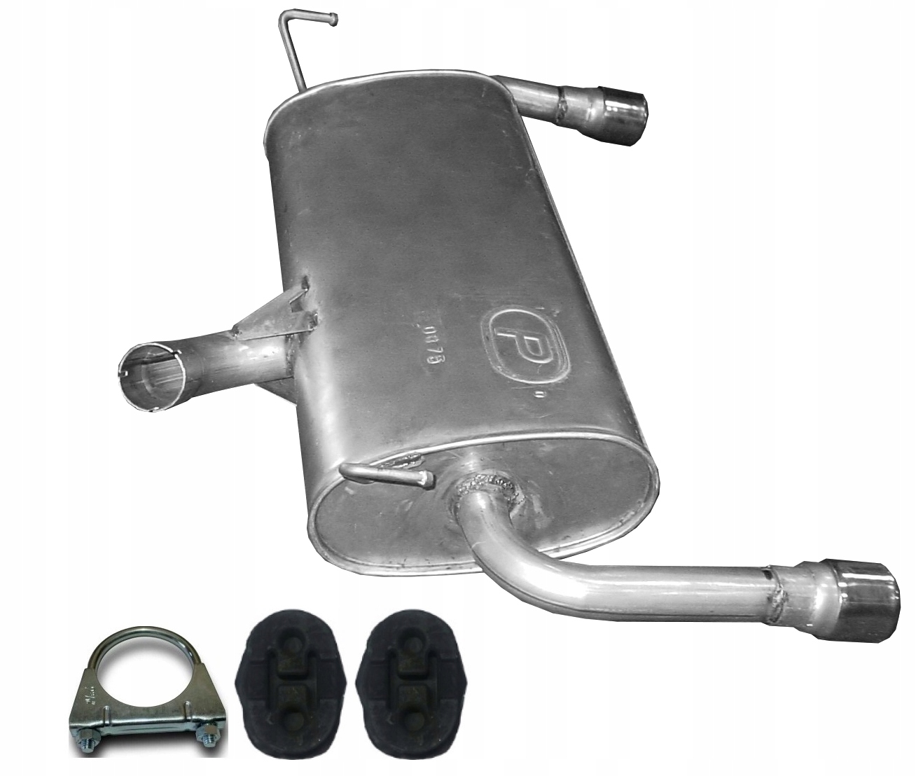 Ford Kuga Ii 1.5 1.6 Ecoboost 2014-0/00 Tłumik Końcowy