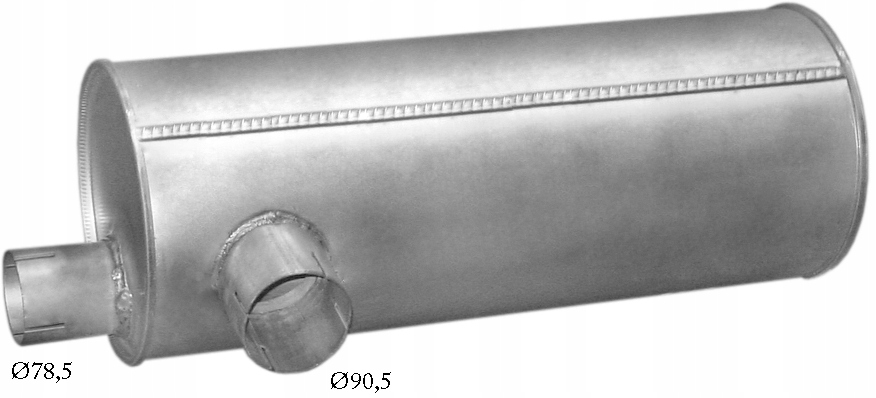 Daf 45 Leyland Tłumik Końcowy