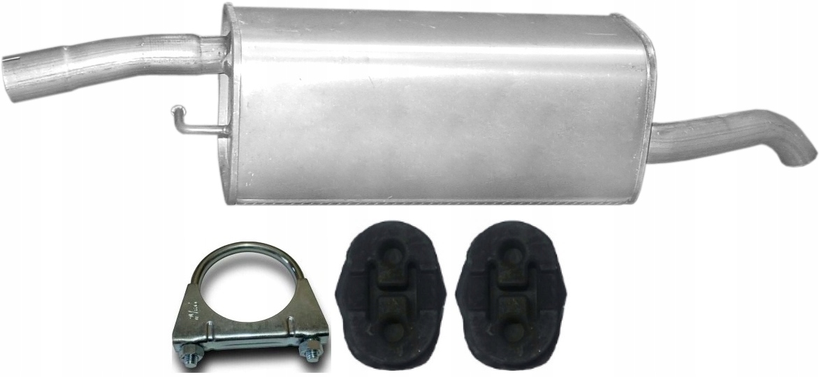 Ford Fusion 1.4 Tdci 2002-0/00 Tłumik Końcowy