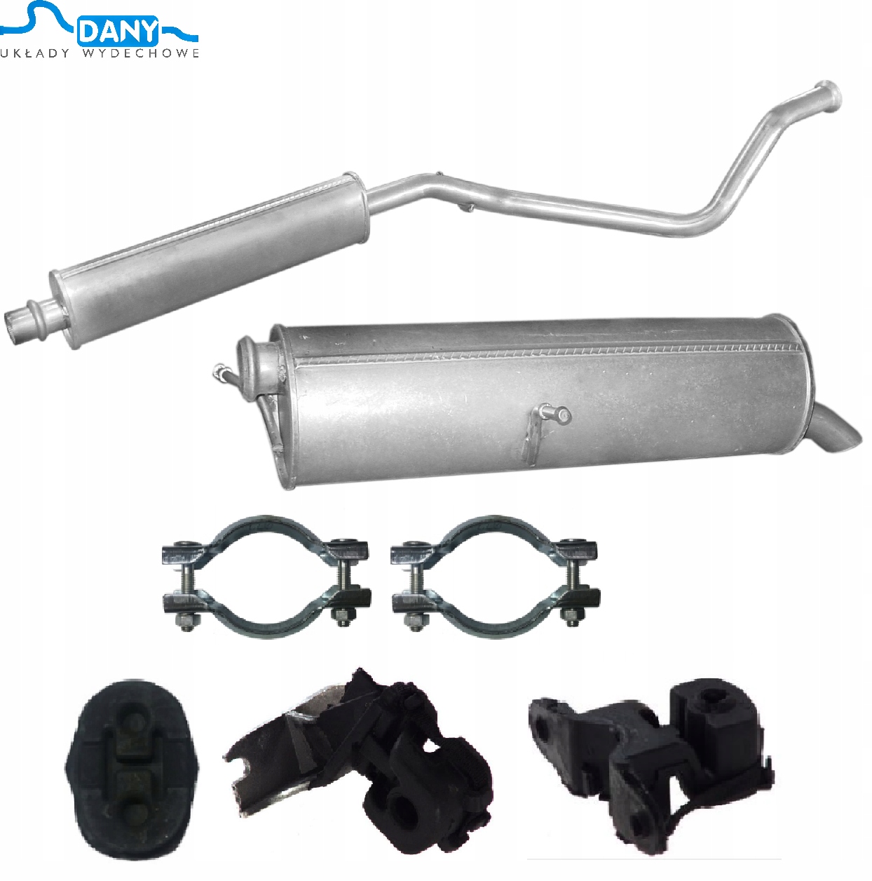 Citroen C 4 2.0 16v 2004-7/2007 Tłumik Komplet