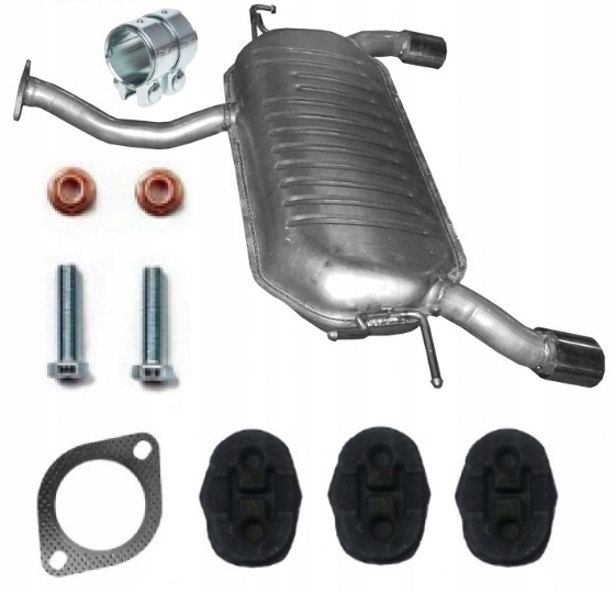 Kia Sportage 2.0i 16V 104kw 4WD  4×4 2004-3/2010 Tłumik Końcowy