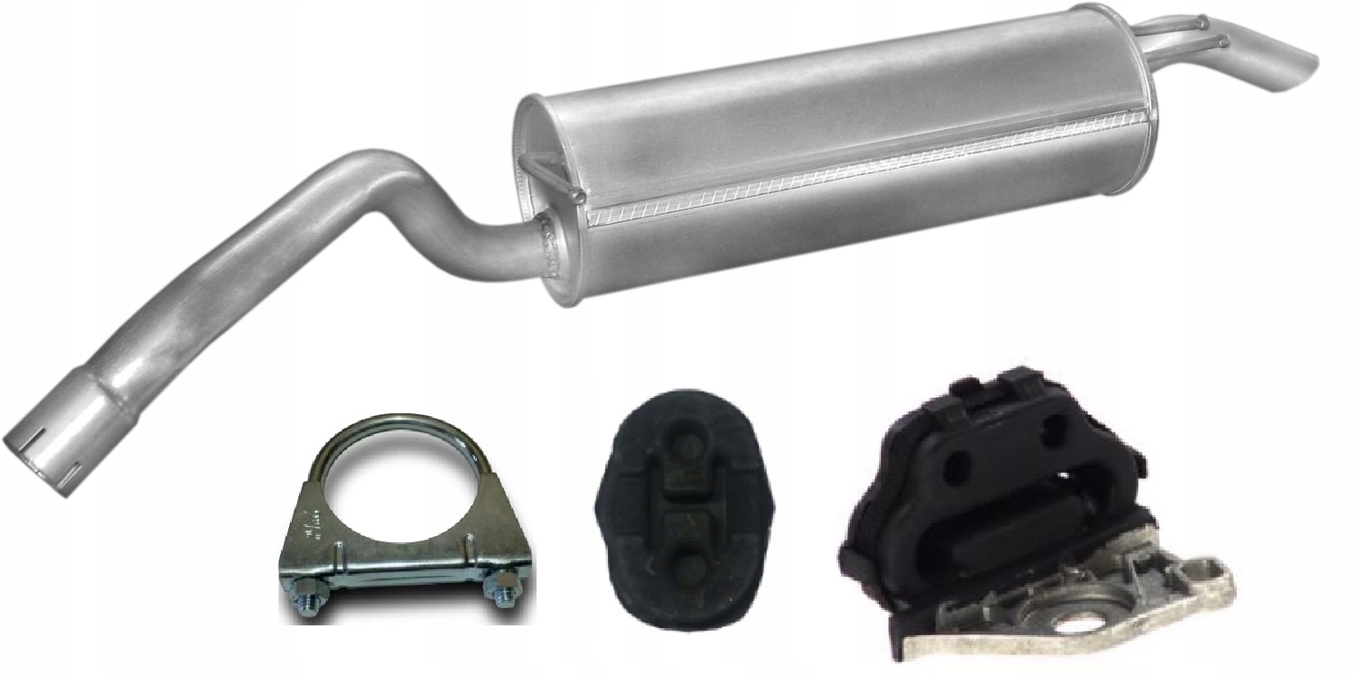 Fiat Stilo 1.6 1.9 Jtd Kombi 2002- Tłumik Końcowy