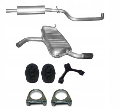 Audi A3 1.6 2003-6/2008 Tłumik Komplet Układ